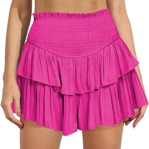 Women's Pink Ruffled Skirt
Rush skirt